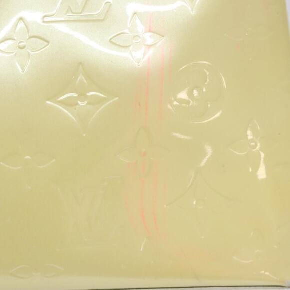 LOUIS VUITTON Monogram Vernis Reade PM Hand Bag Perle M91336 - Picture 10 of 16